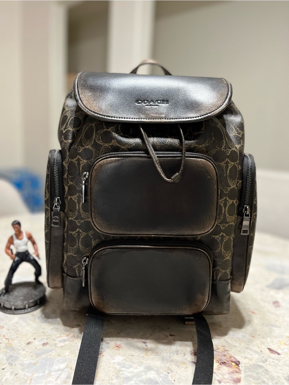 ‼️LAST One NWT Coach Finn Backpack In Loved Signature Canvas